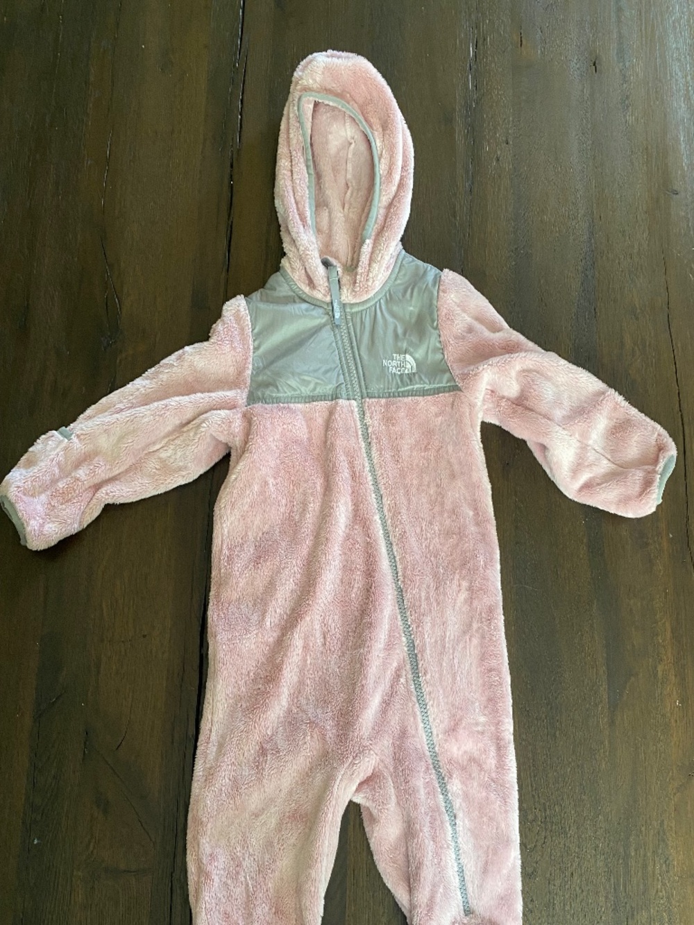 The North Face onesie